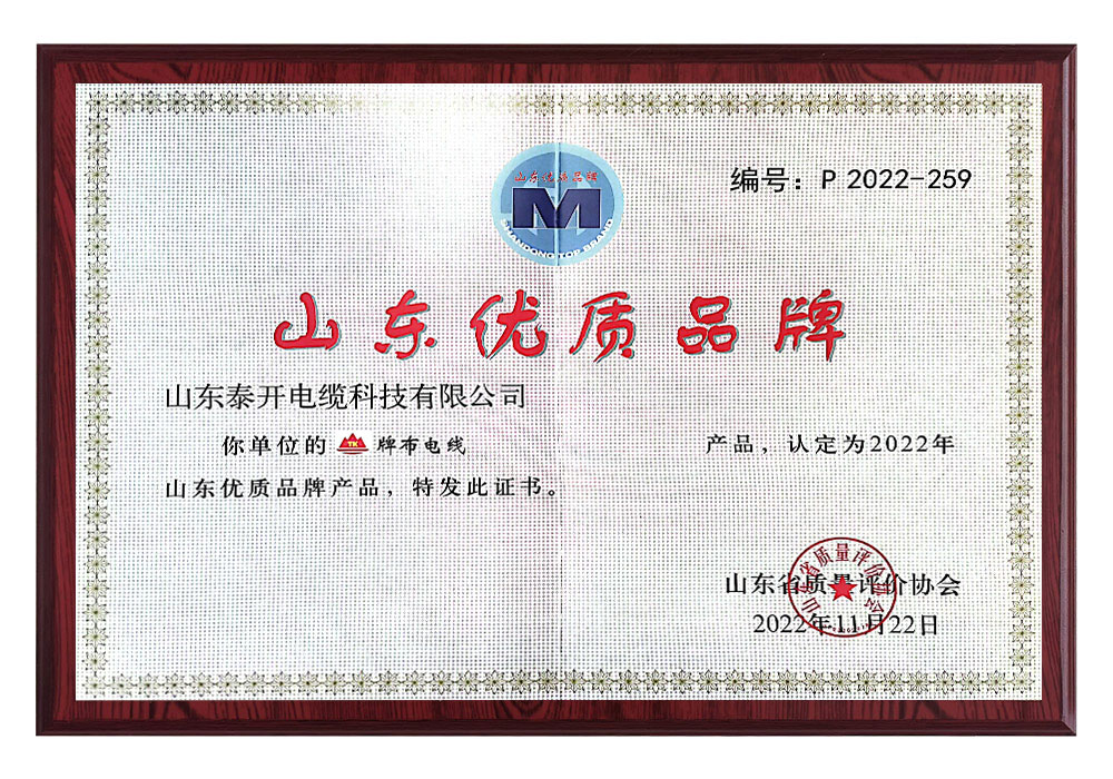 山東優質品牌（布電線）