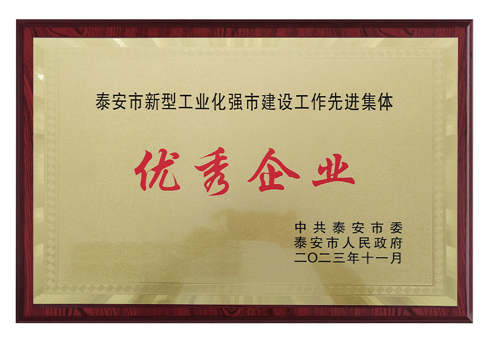 泰安市優秀企業